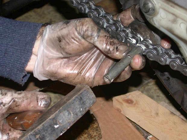 maglia catena da ribattere