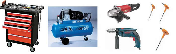 attrezzi da officina